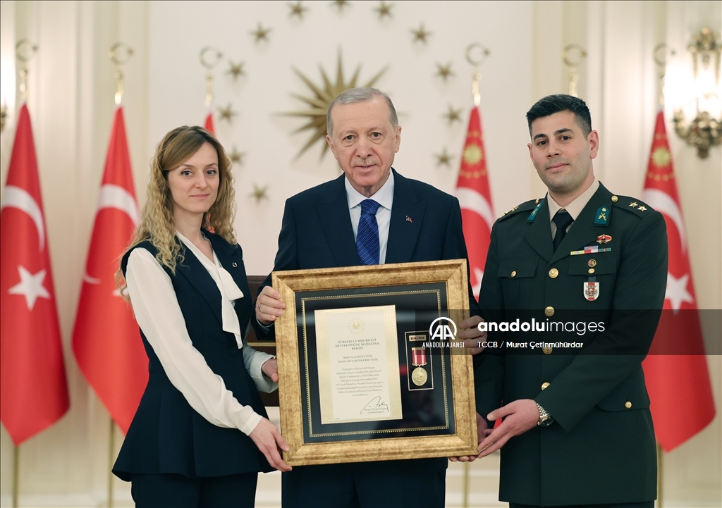 Devlet Övünç Madalyası Tevcih Töreni