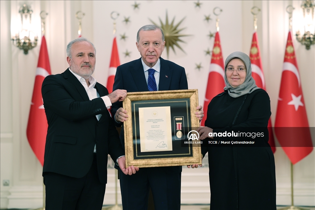 Devlet Övünç Madalyası Tevcih Töreni