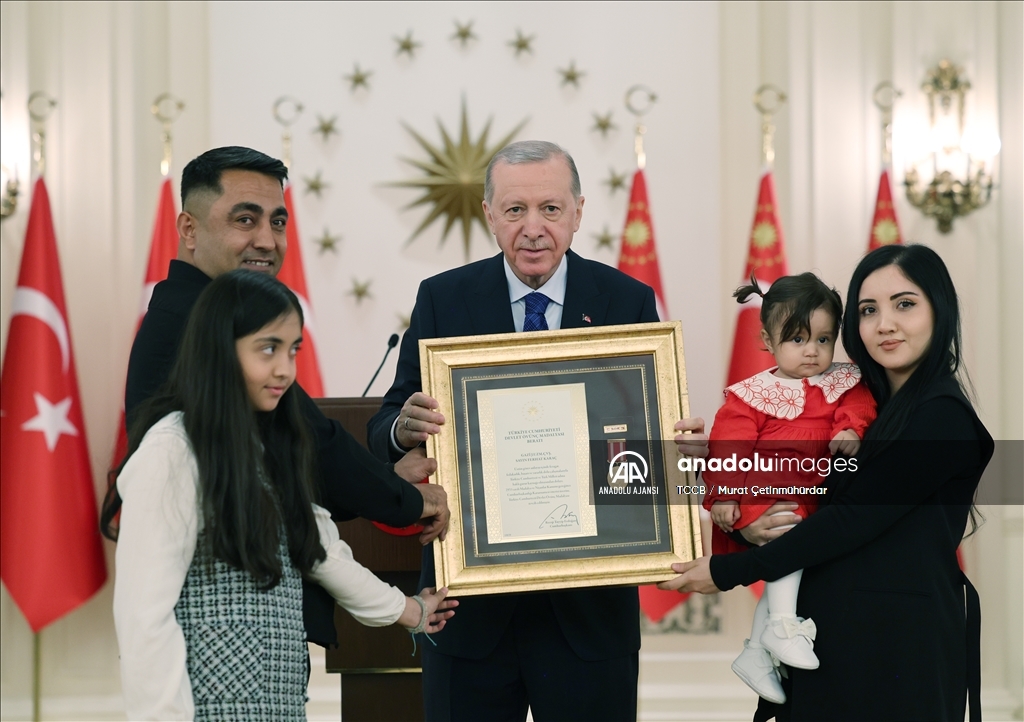 Devlet Övünç Madalyası Tevcih Töreni