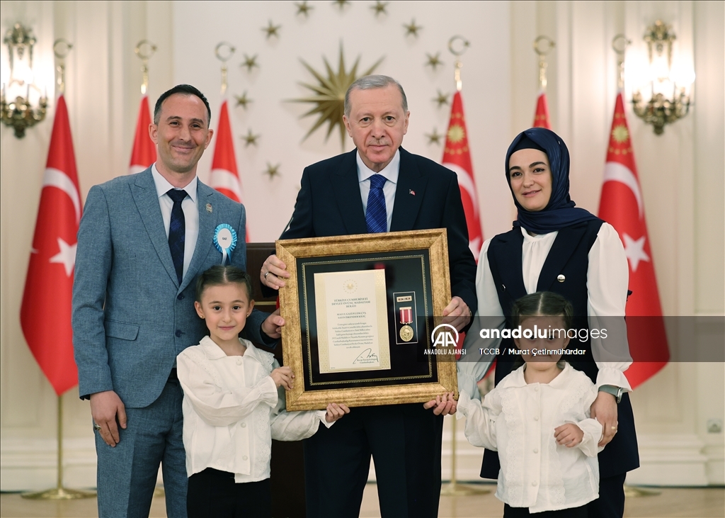 Devlet Övünç Madalyası Tevcih Töreni