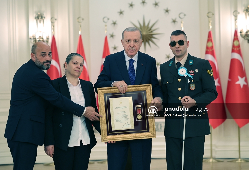 Devlet Övünç Madalyası Tevcih Töreni