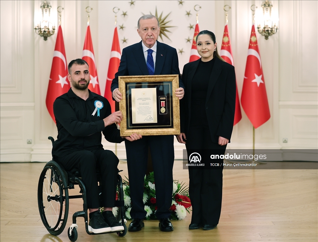 Devlet Övünç Madalyası Tevcih Töreni