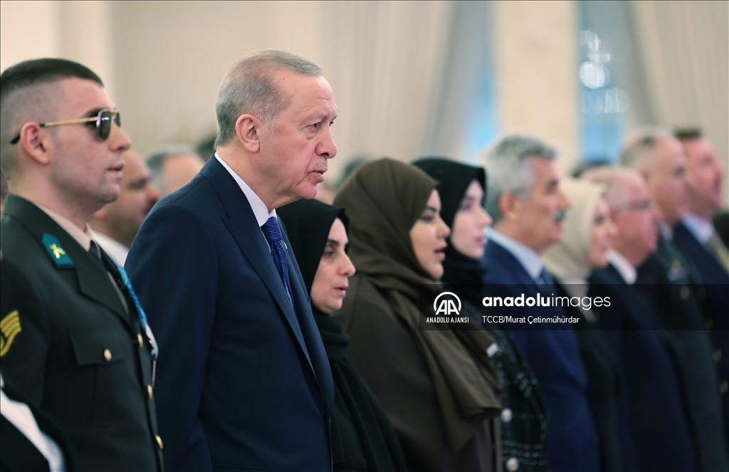 Cumhurbaşkanı Erdoğan, Devlet Övünç Madalyası Tevcih Töreni'ne katıldı