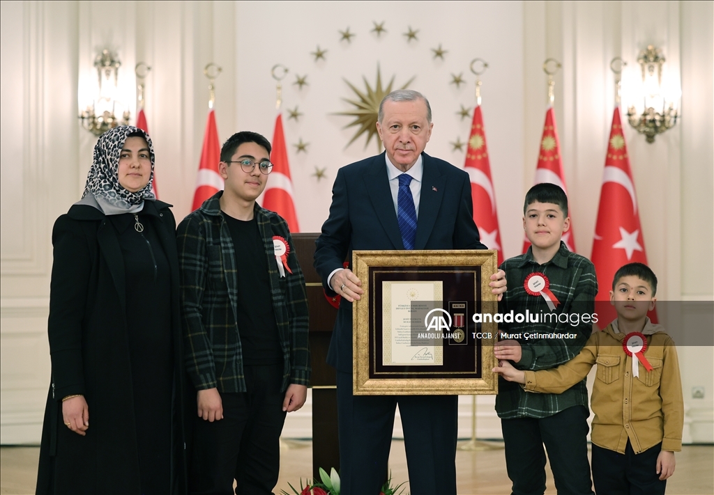 Devlet Övünç Madalyası Tevcih Töreni