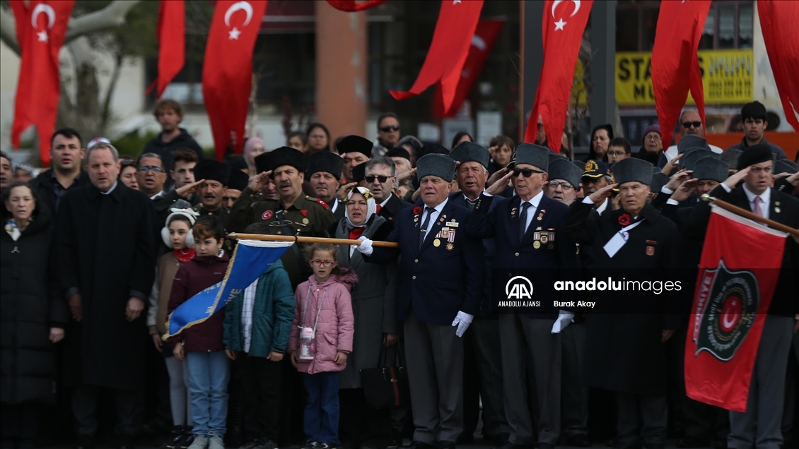 18 Mart Şehitleri Anma Günü ve Çanakkale Deniz Zaferi'nin 110. yıl dönümü