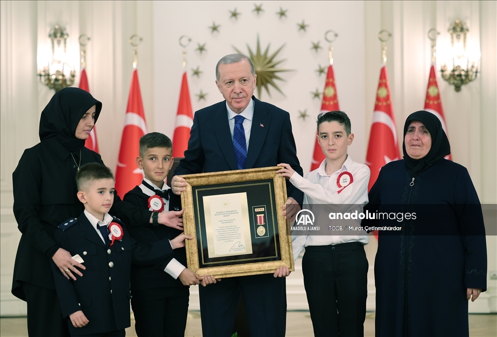 Devlet Övünç Madalyası Tevcih Töreni