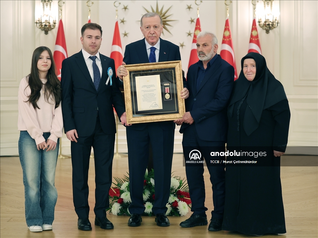 Devlet Övünç Madalyası Tevcih Töreni