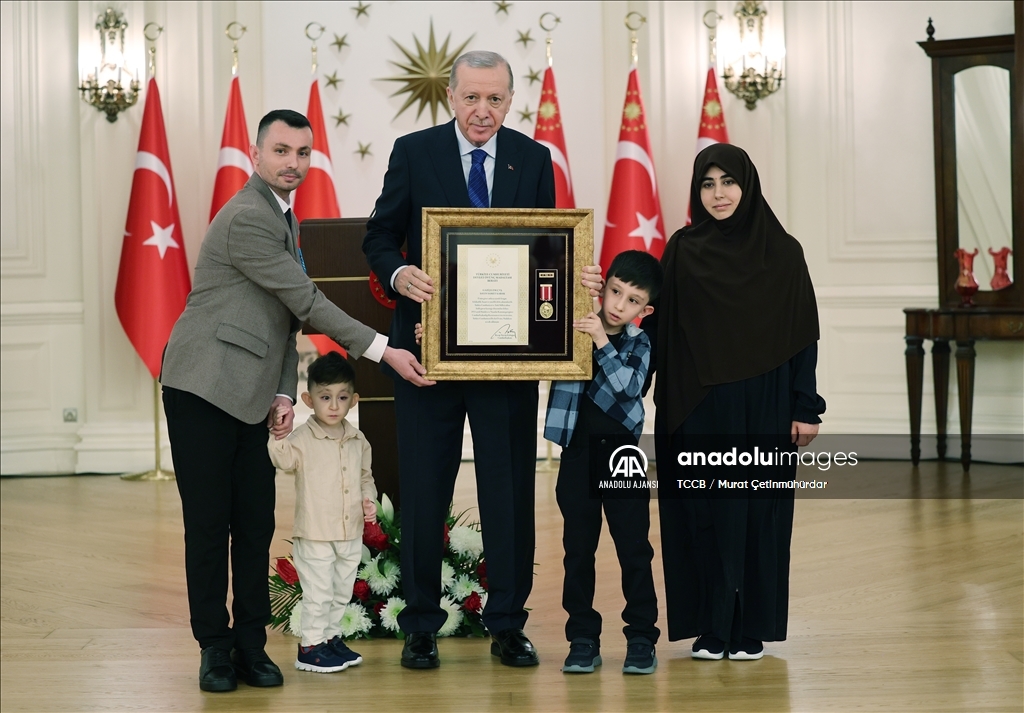 Devlet Övünç Madalyası Tevcih Töreni