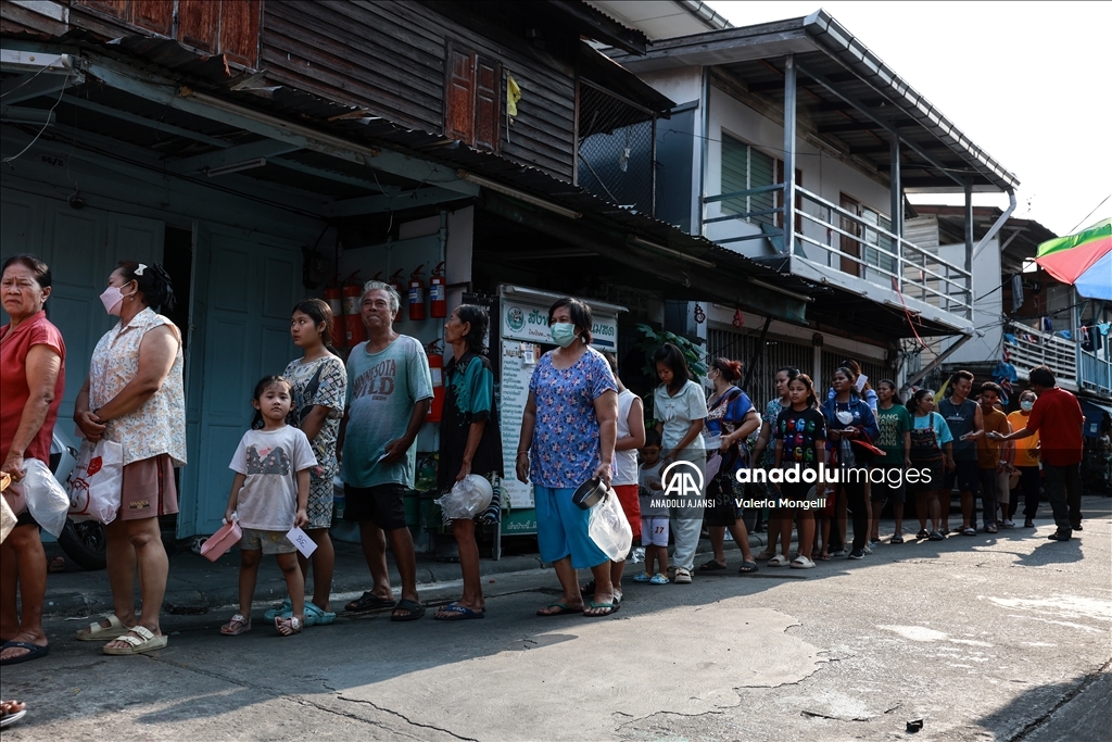 Bangkok’ta gıda kurtarma ve dağıtım hareketi