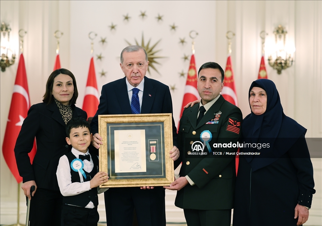 Devlet Övünç Madalyası Tevcih Töreni