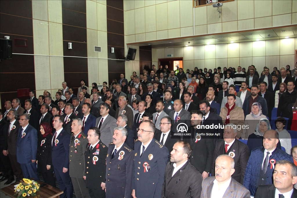 Bitlis'te Çanakkale Deniz Zaferi'nin 110. yıl dönümü kutlandı