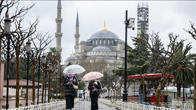 İstanbul'da yağışlı hava