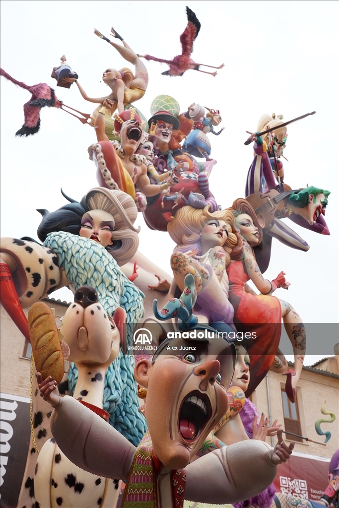"Las Fallas" Festival in Spain