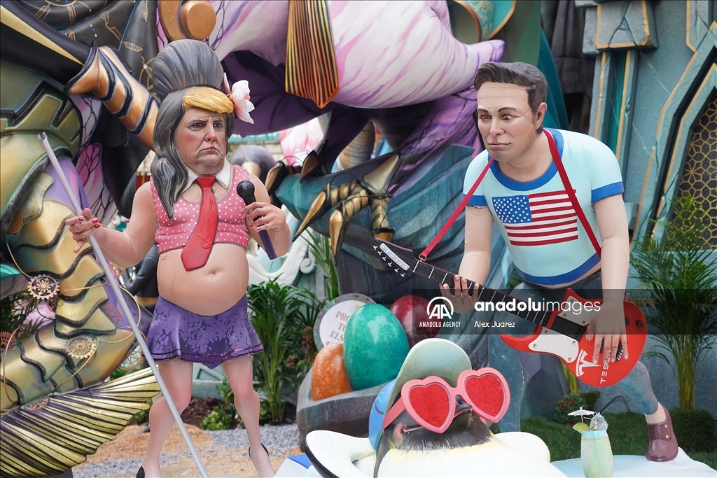 "Las Fallas" Festival in Spain