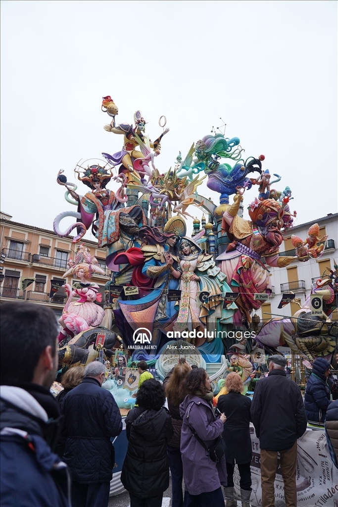"Las Fallas" Festival in Spain