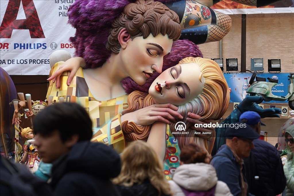 "Las Fallas" Festival in Spain