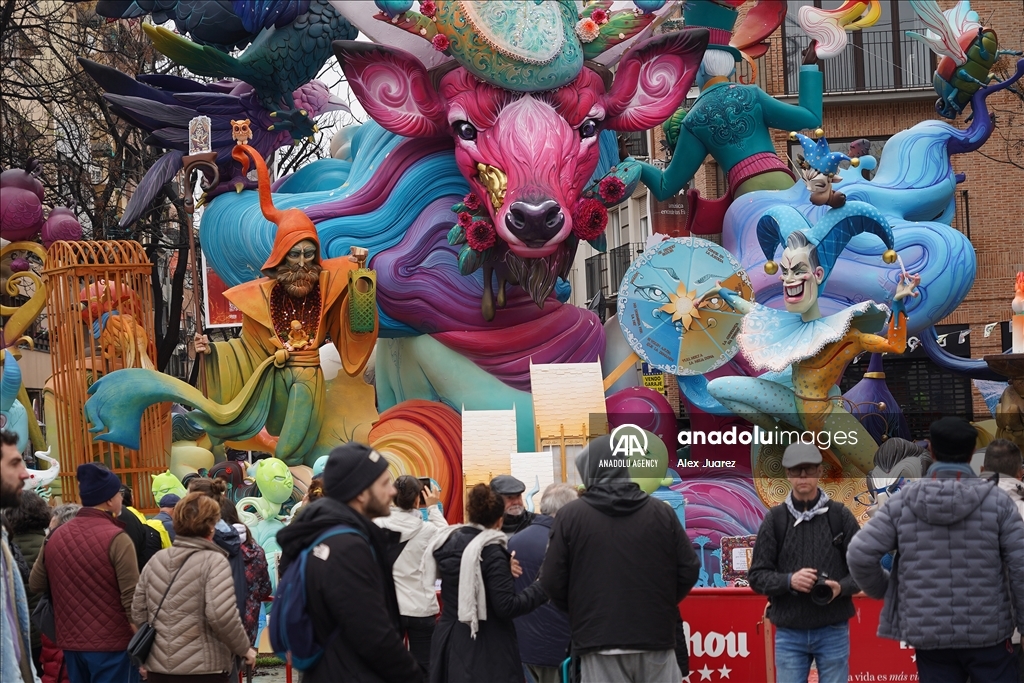 "Las Fallas" Festival in Spain
