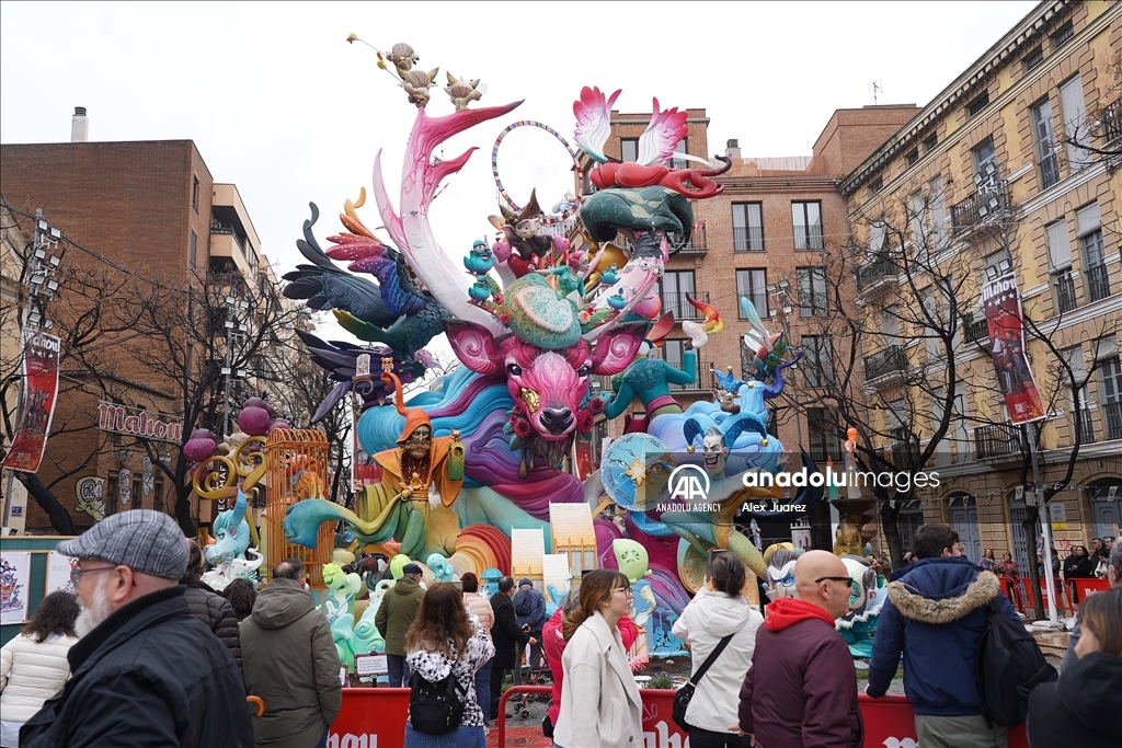 "Las Fallas" Festival in Spain