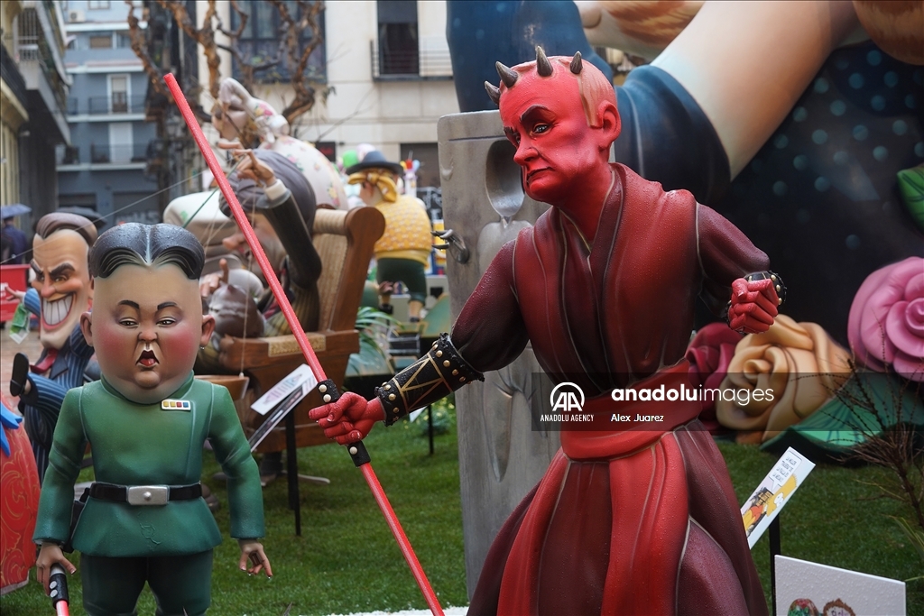 "Las Fallas" Festival in Spain