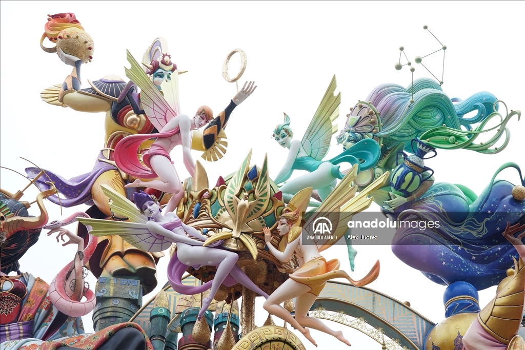 "Las Fallas" Festival in Spain