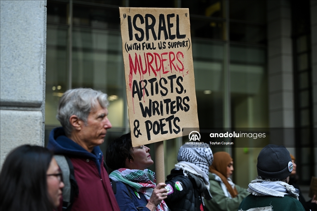 Thousands protest Israel in San Francisco