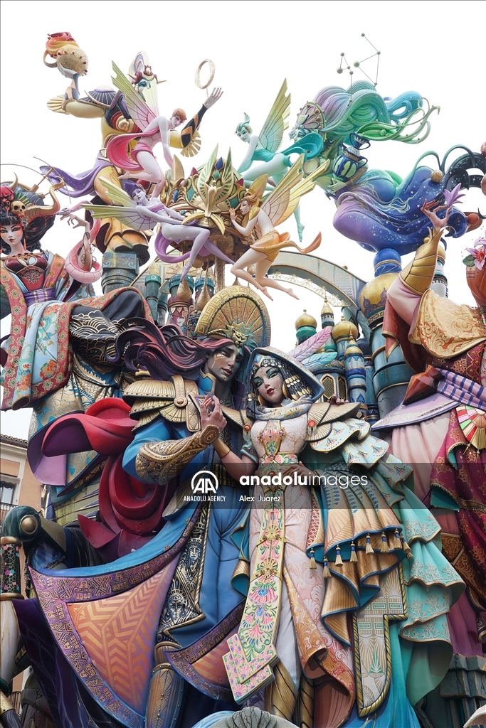 "Las Fallas" Festival in Spain