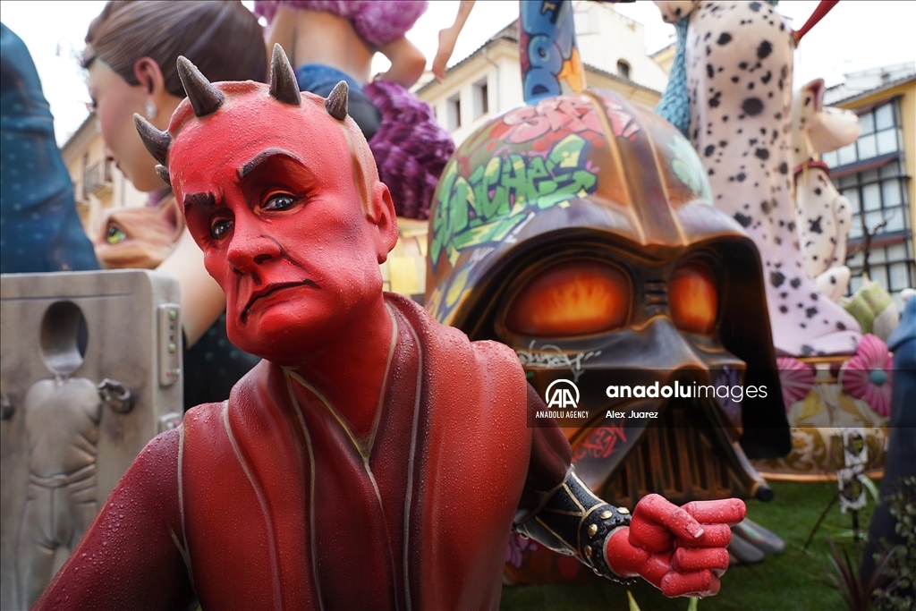 "Las Fallas" Festival in Spain