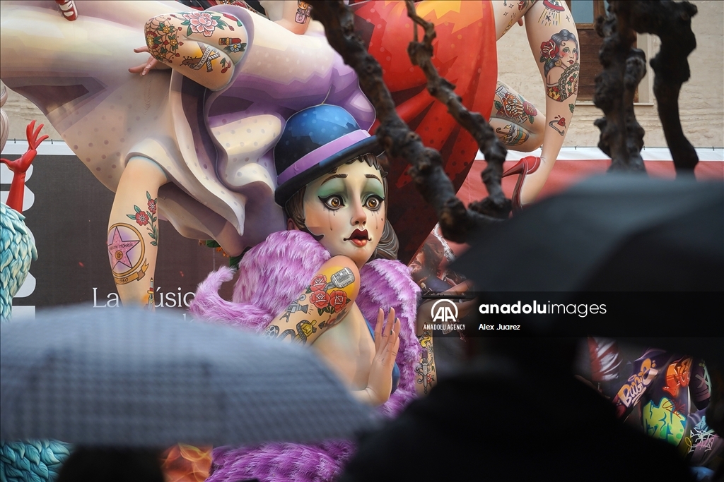 "Las Fallas" Festival in Spain