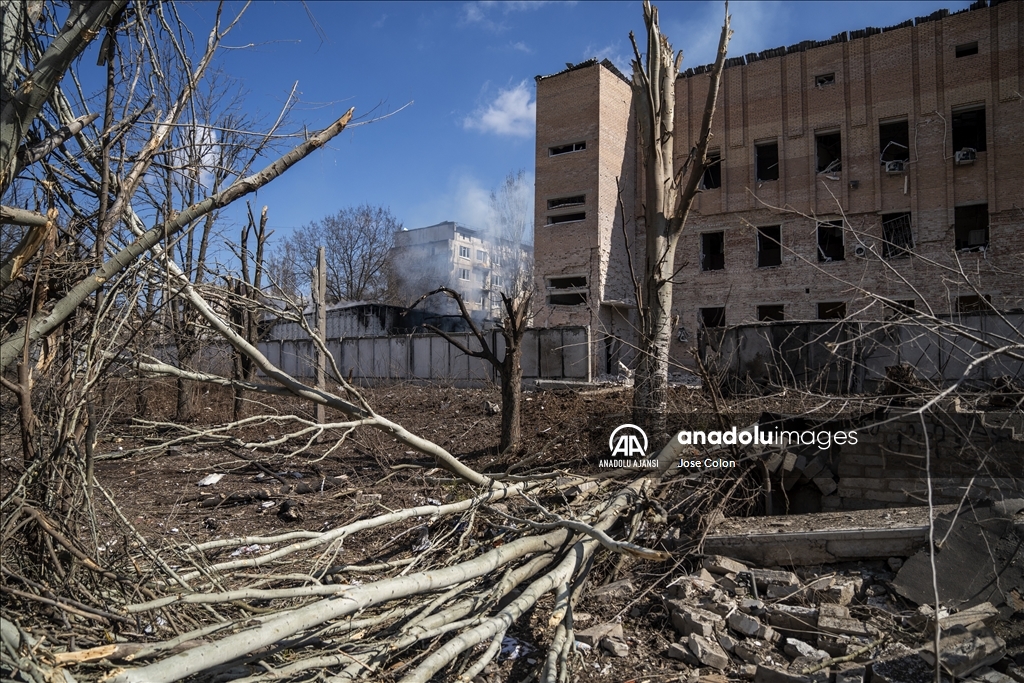Rusya, Ukrayna'nın Kramatorsk kentine bombalı saldırıda bulundu