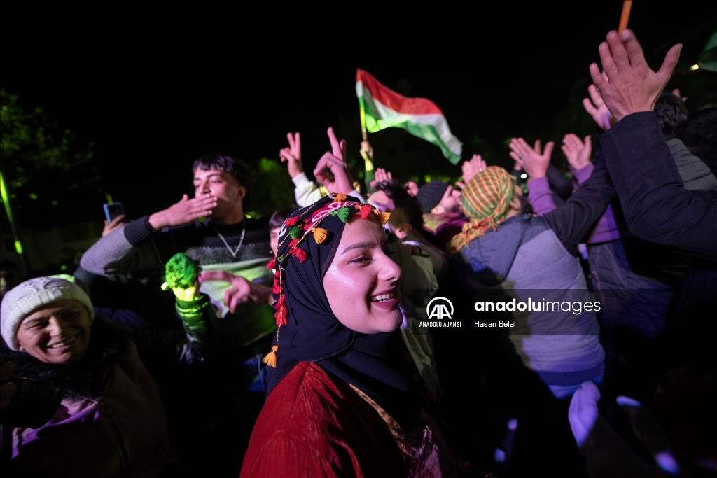 Suriye'de Nevruz Bayramı kutlandı