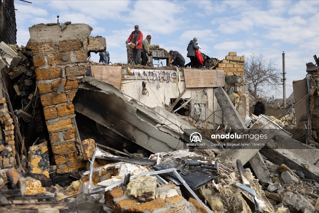 Rusya, Ukrayna'nın Zaporijya kentine hava saldırısı düzenledi