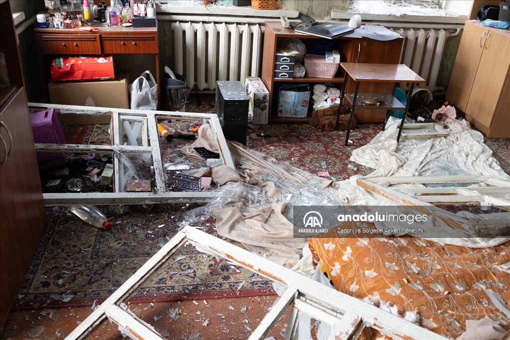 Rusya, Ukrayna'nın Zaporijya kentine hava saldırısı düzenledi