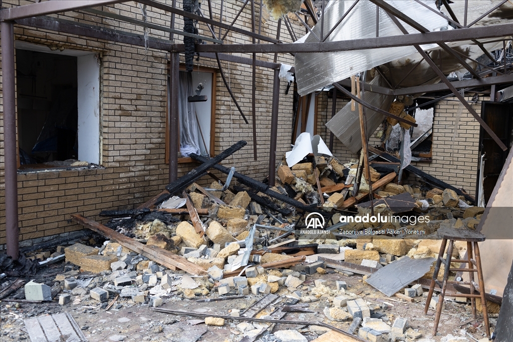 Rusya, Ukrayna'nın Zaporijya kentine hava saldırısı düzenledi