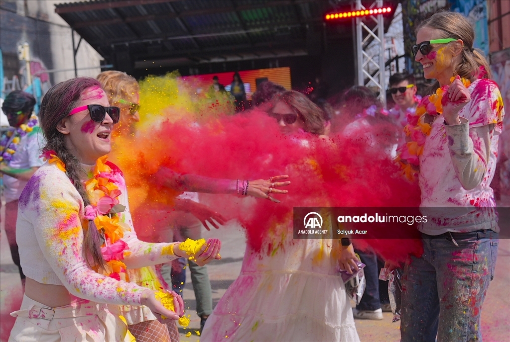 Holi festival in New York