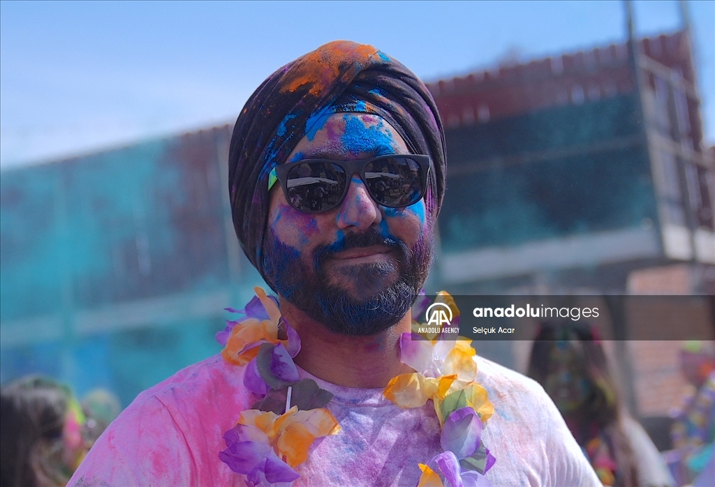 Holi festival in New York