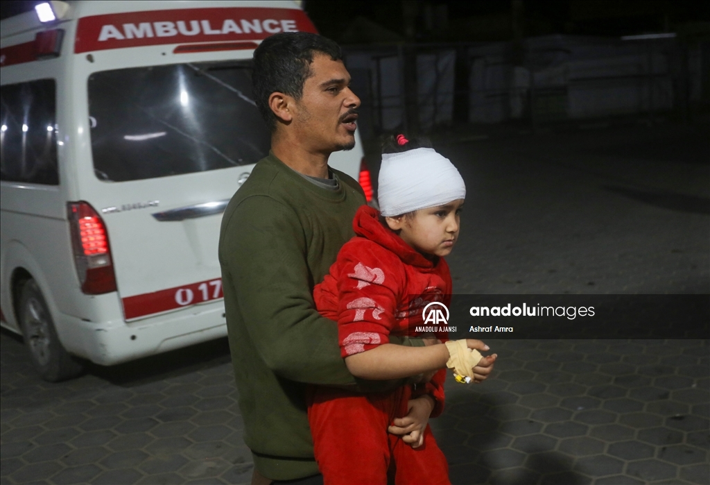 İsrail ordusunun Gazze Şeridi'ne yönelik saldırıları sürüyor