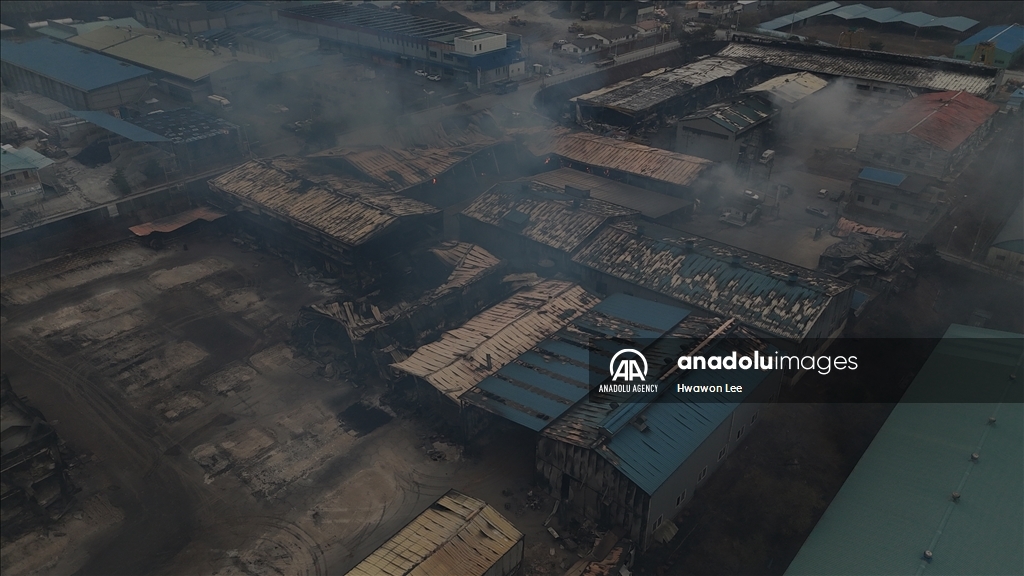 Wildfires in South Korea