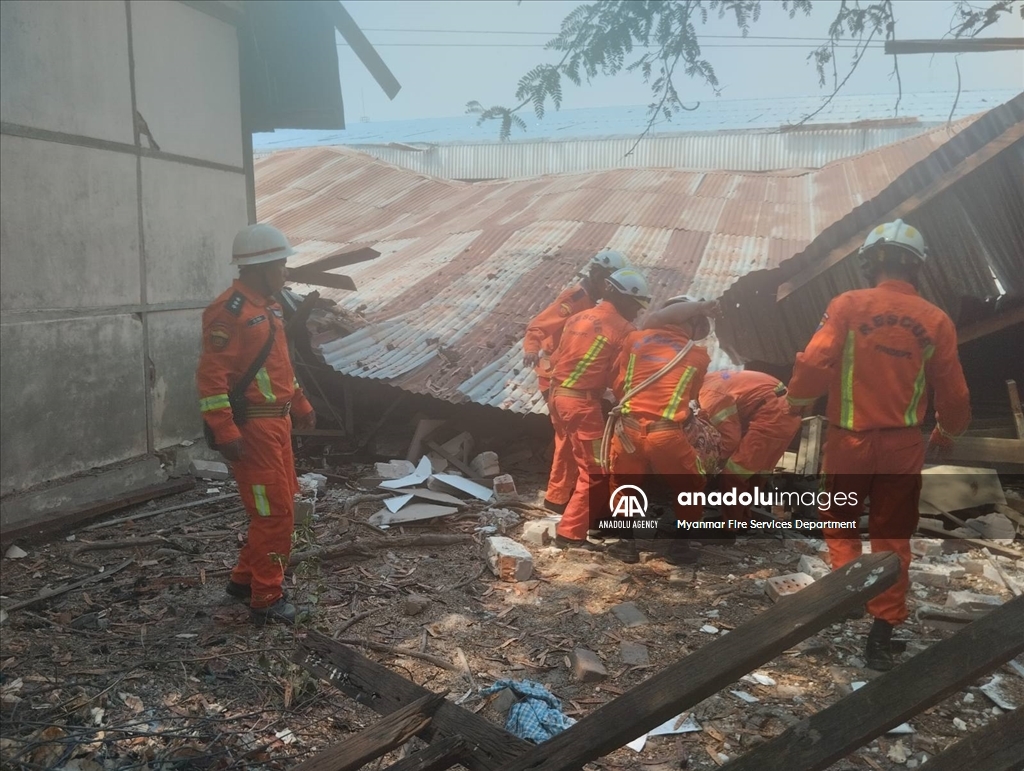 Search and rescue operations continue after Myanmar rocked by powerful earthquakes