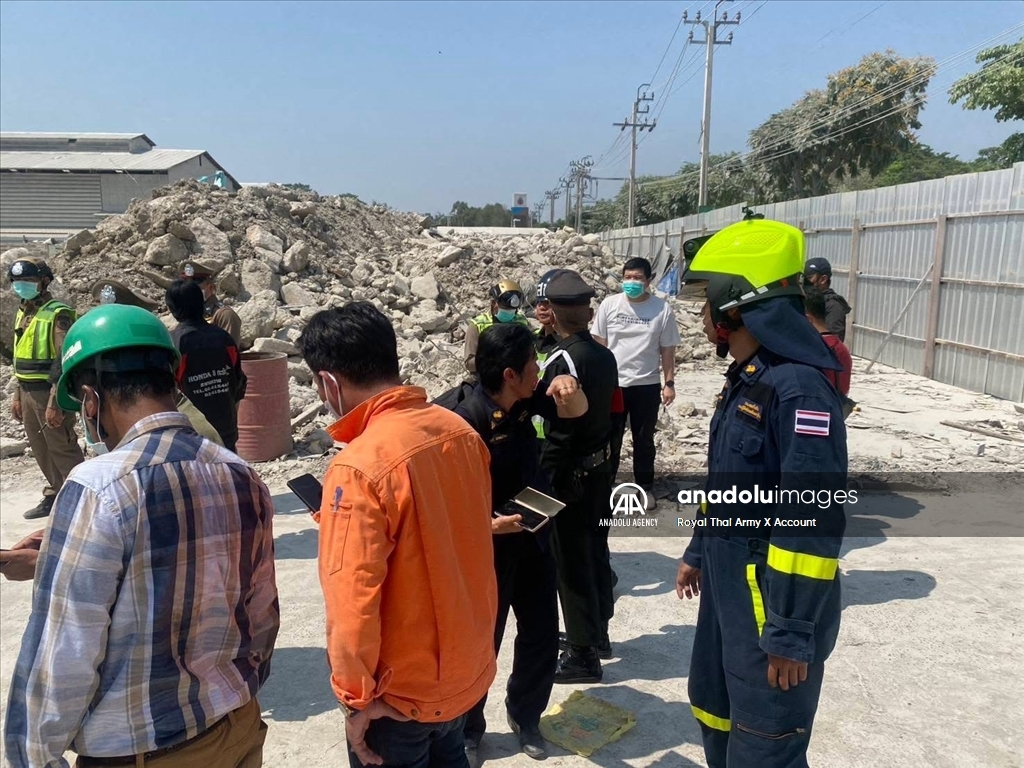 Royal Thai Army expedites rescue operations in Bangkok after Myanmar rocked by powerful earthquakes