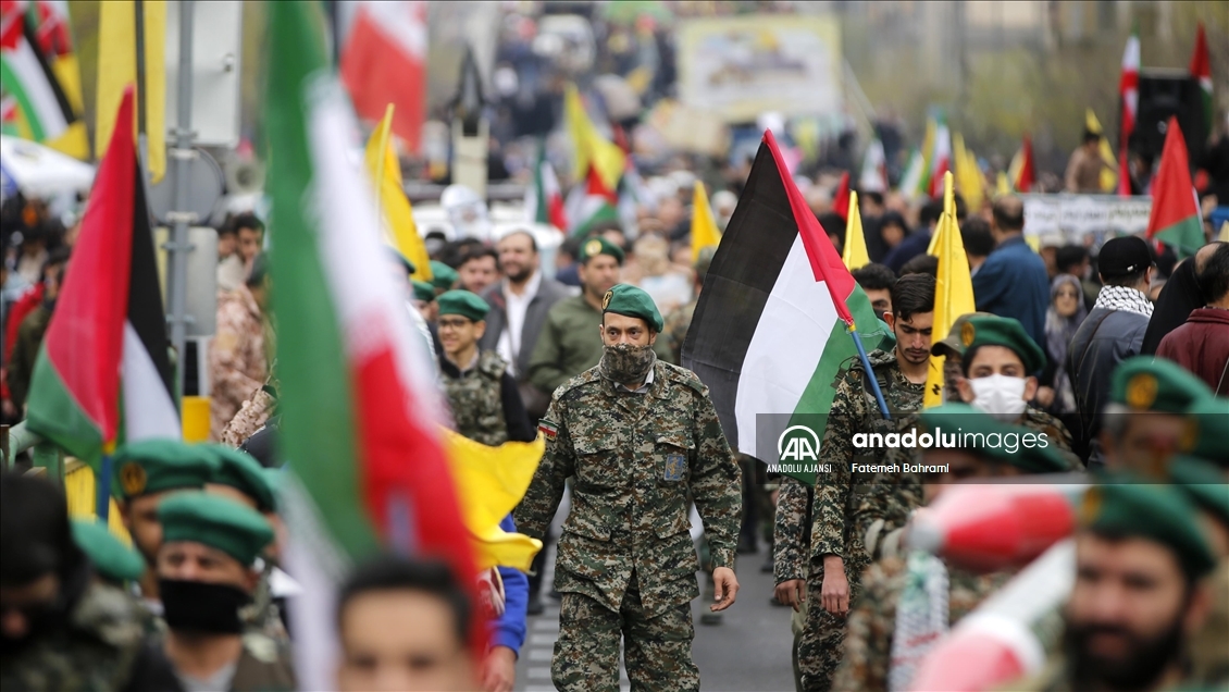 İran'da 'Dünya Kudüs Günü' yürüyüşü