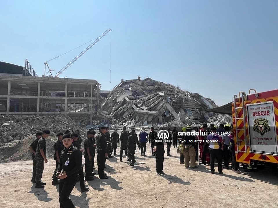 Royal Thai Army expedites rescue operations in Bangkok after Myanmar rocked by powerful earthquakes