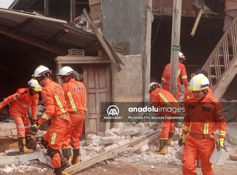 Search and rescue operations continue after Myanmar rocked by powerful earthquakes