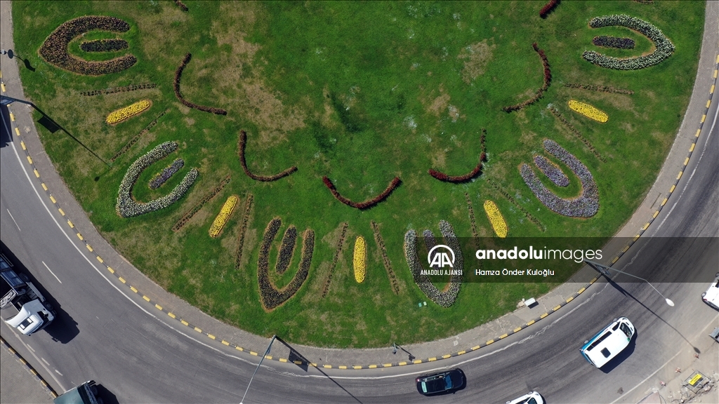 Trabzon ilkbaharın gelmesiyle renklendi