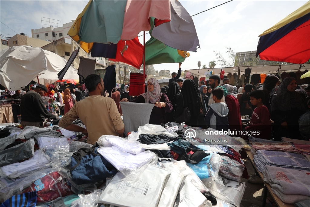 Gazze'de ramazan bayramı hazırlıkları