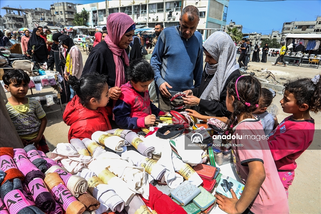 Gazze'de ramazan bayramı hazırlıkları