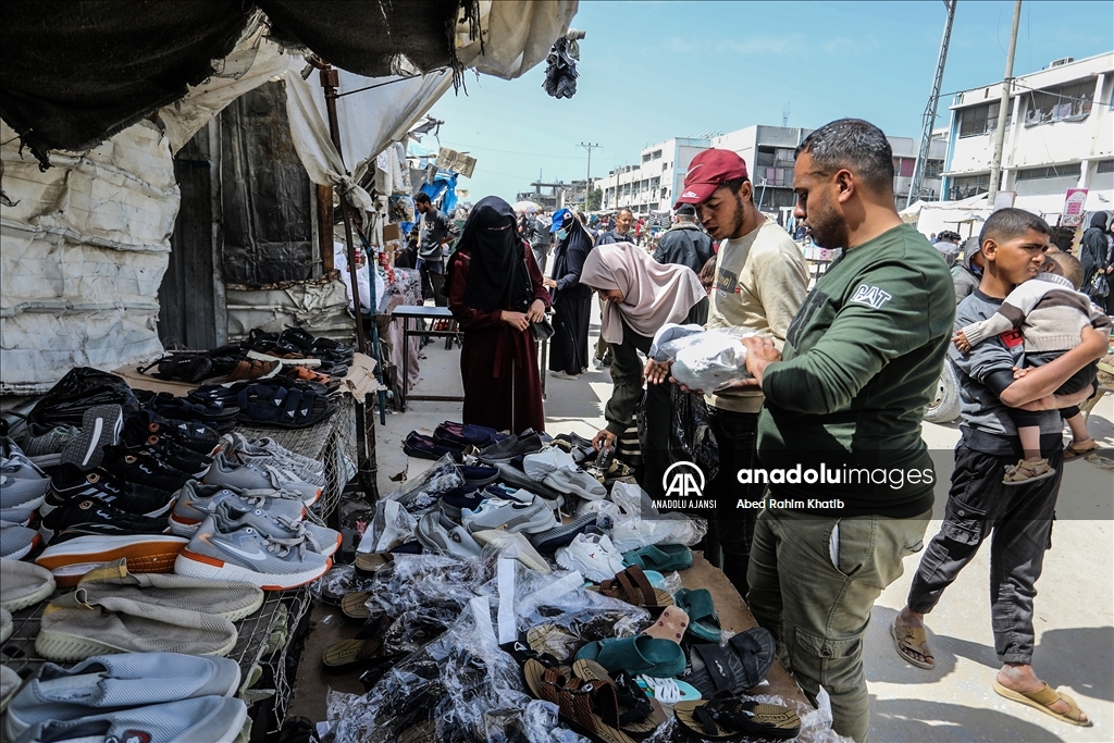 Gazze'de ramazan bayramı hazırlıkları