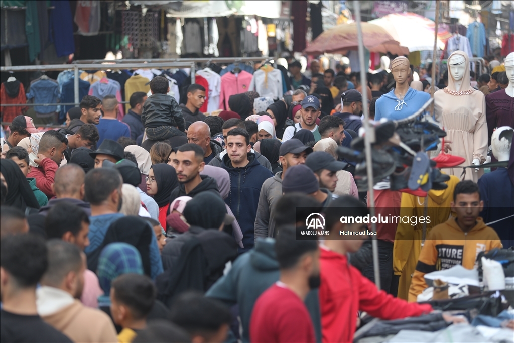 Gazze'de ramazan bayramı hazırlıkları