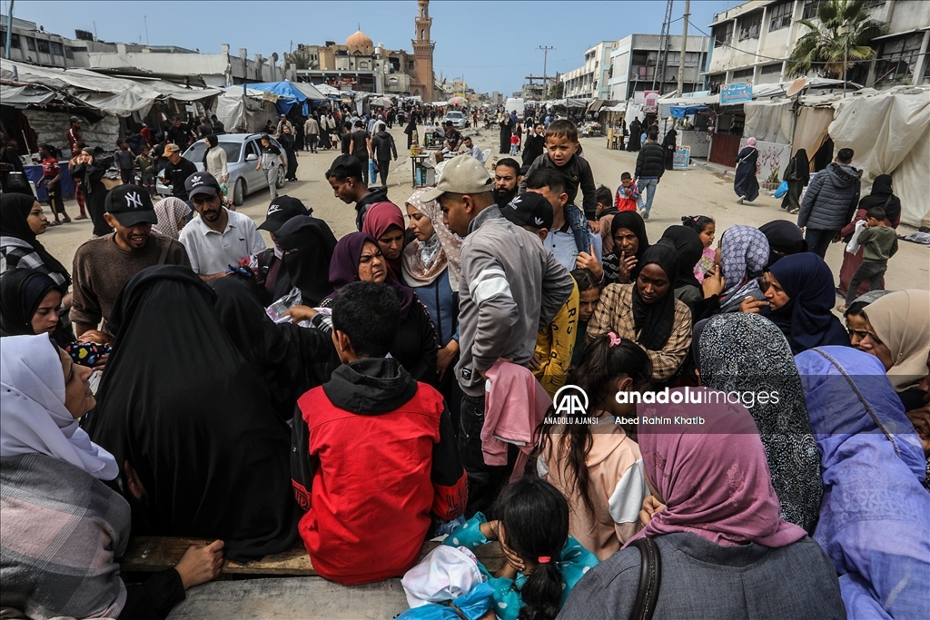 Gazze'de ramazan bayramı hazırlıkları