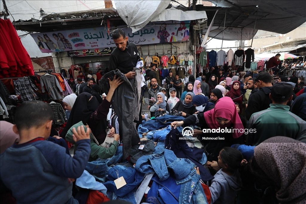 Gazze'de ramazan bayramı hazırlıkları