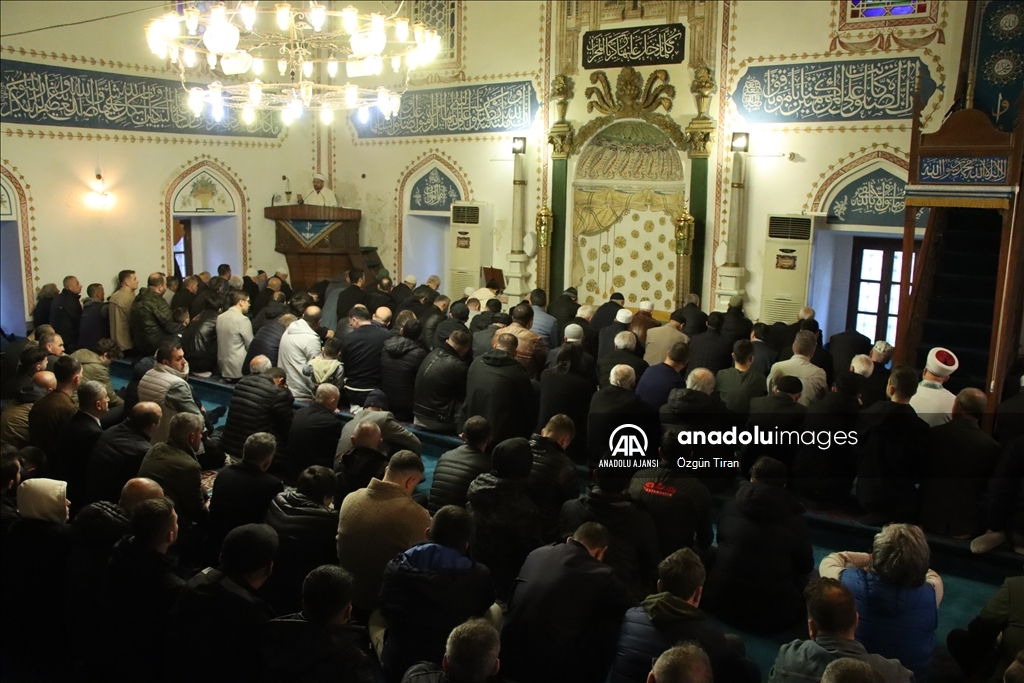 Kırklareli'nde Ramazan Bayramı namazı kılındı